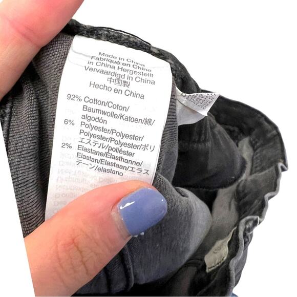 Madewell Petite 9" Mid-Rise Skinny Jeans in Black Sea 35P - Picture 5 of 8